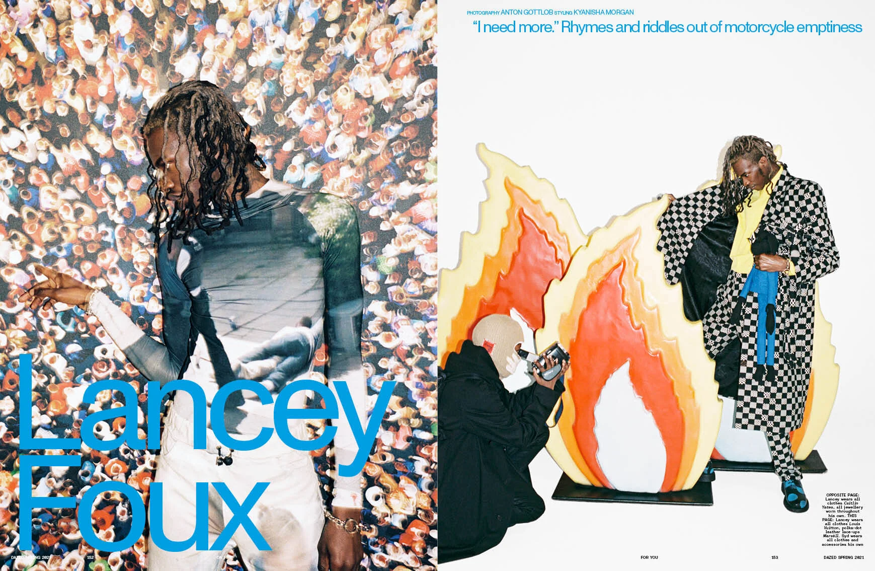 DAZED LANCEY FOUXX — ANTON GOTTLOB